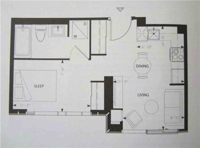 Preview image for 170 Fort York Blvd #610, Toronto