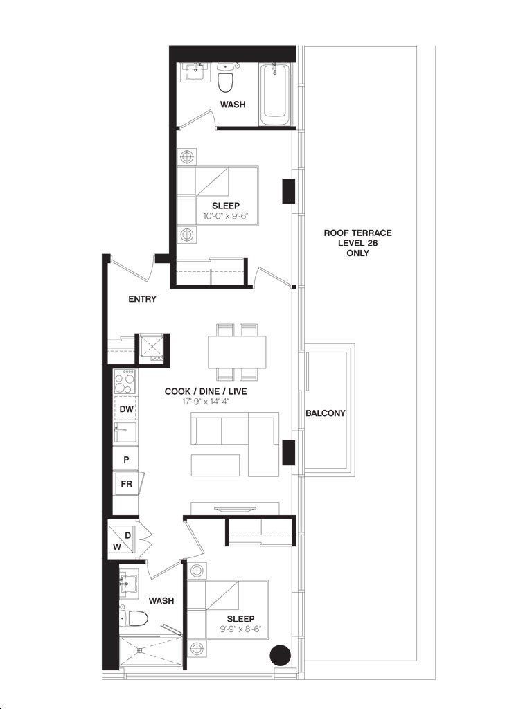 Preview image for 33 Helendale Ave #2903, Toronto