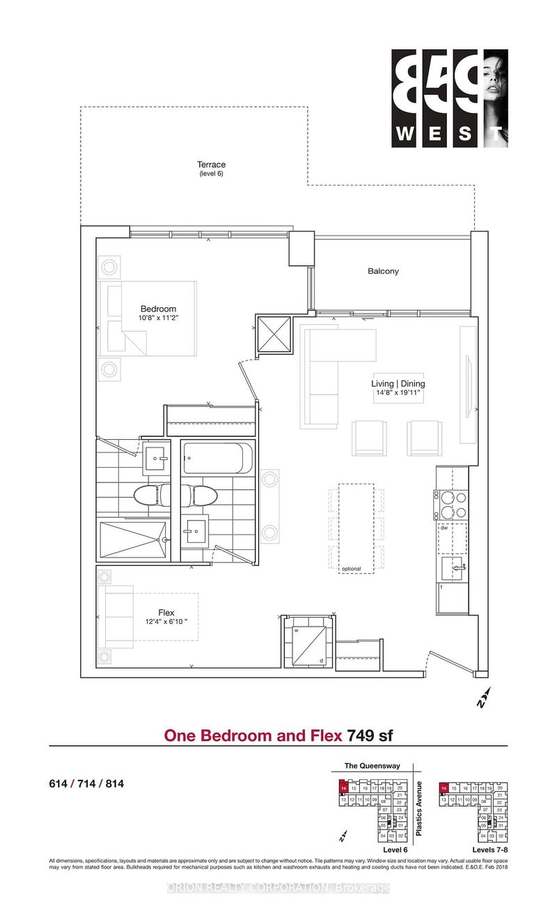 Preview image for 859 The Queensway #714, Toronto
