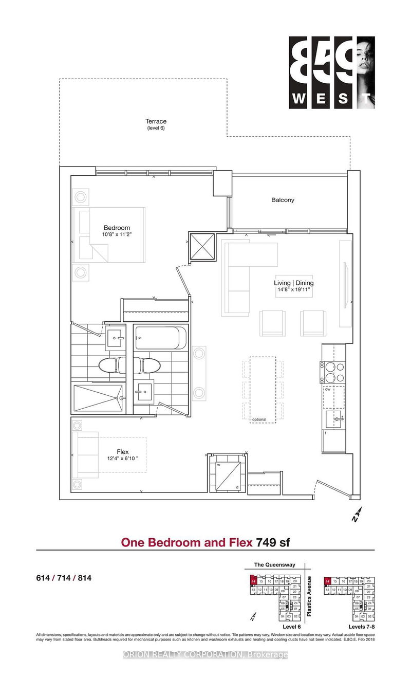 Preview image for 859 The Queensway #714, Toronto